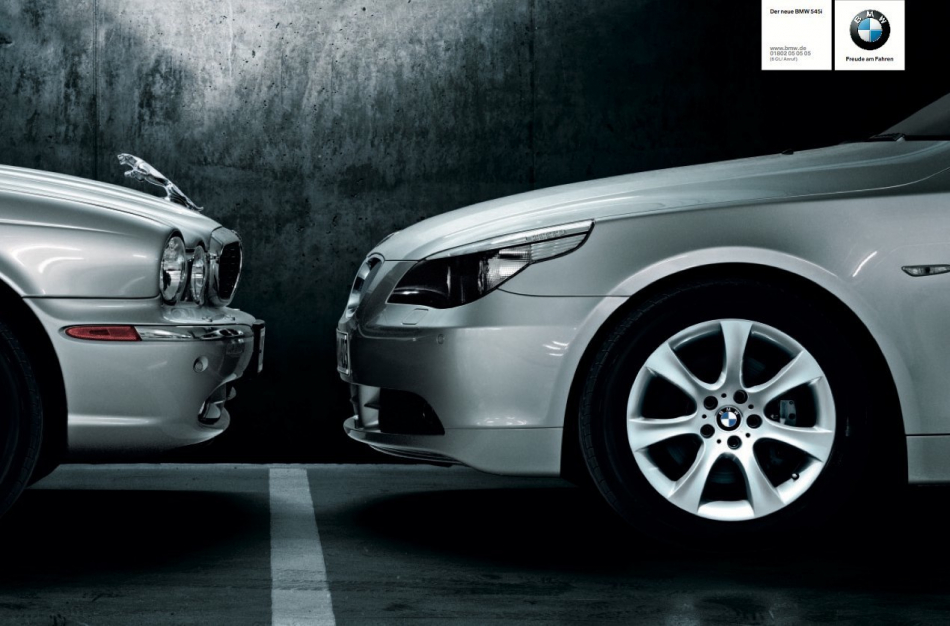 Рекламные войны: Jaguar и BMW