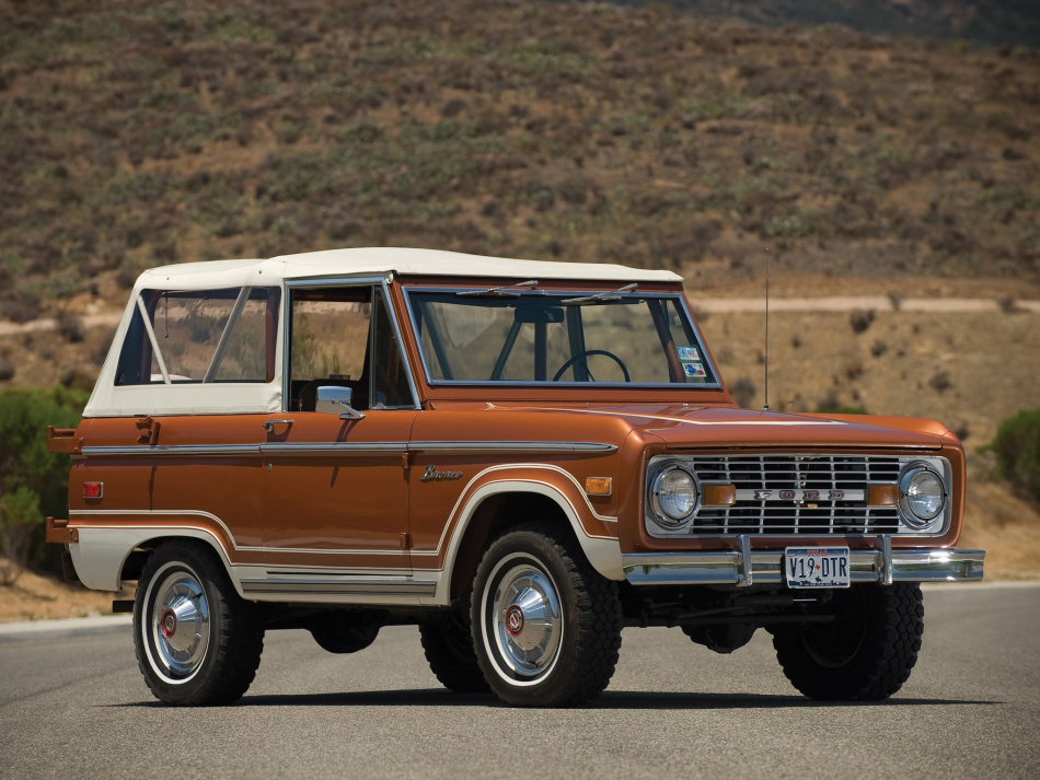 Ford Bronco первого поколения 1966-1977