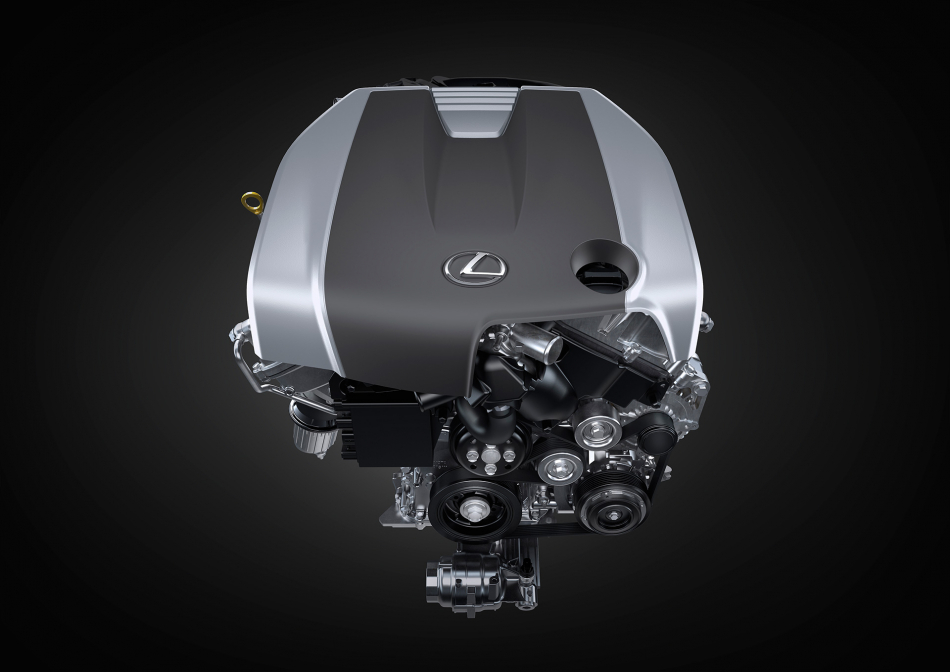 новый седан Lexus IS двигатель