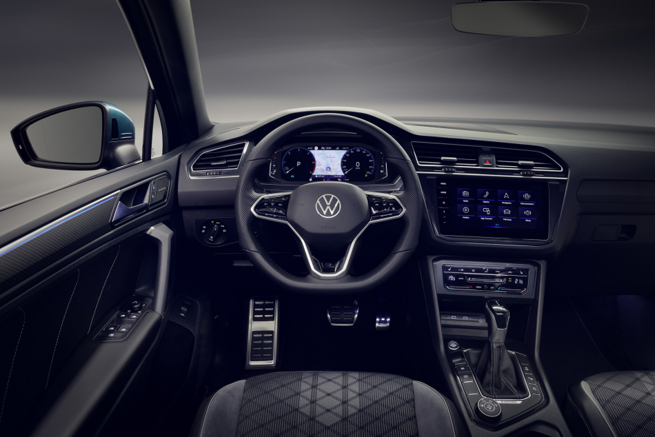 новый Volkswagen Tiguan интерьер