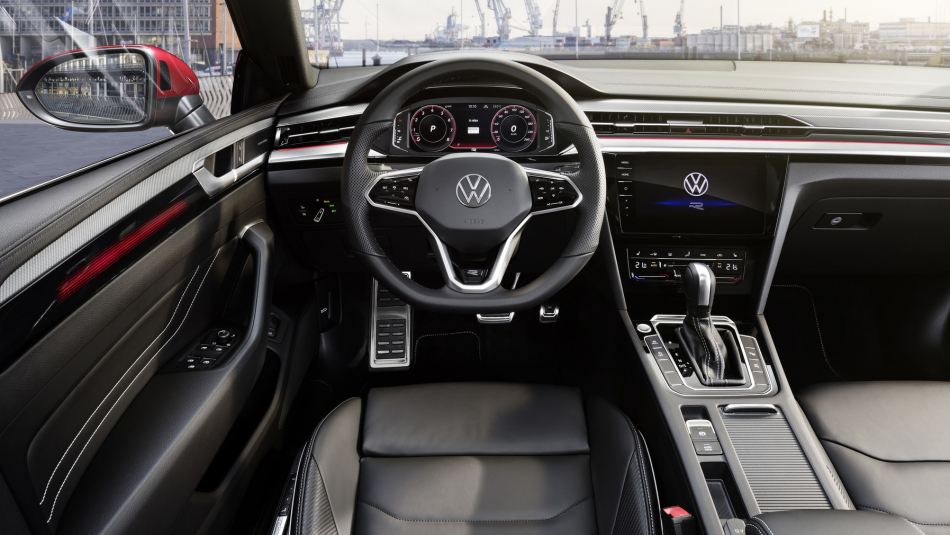 Volkswagen Arteon рестайлинг интерьер 