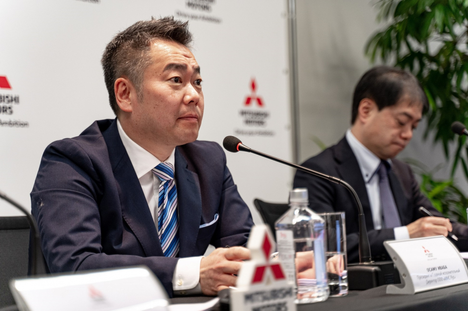 пресс-конференция Mitsubishi  