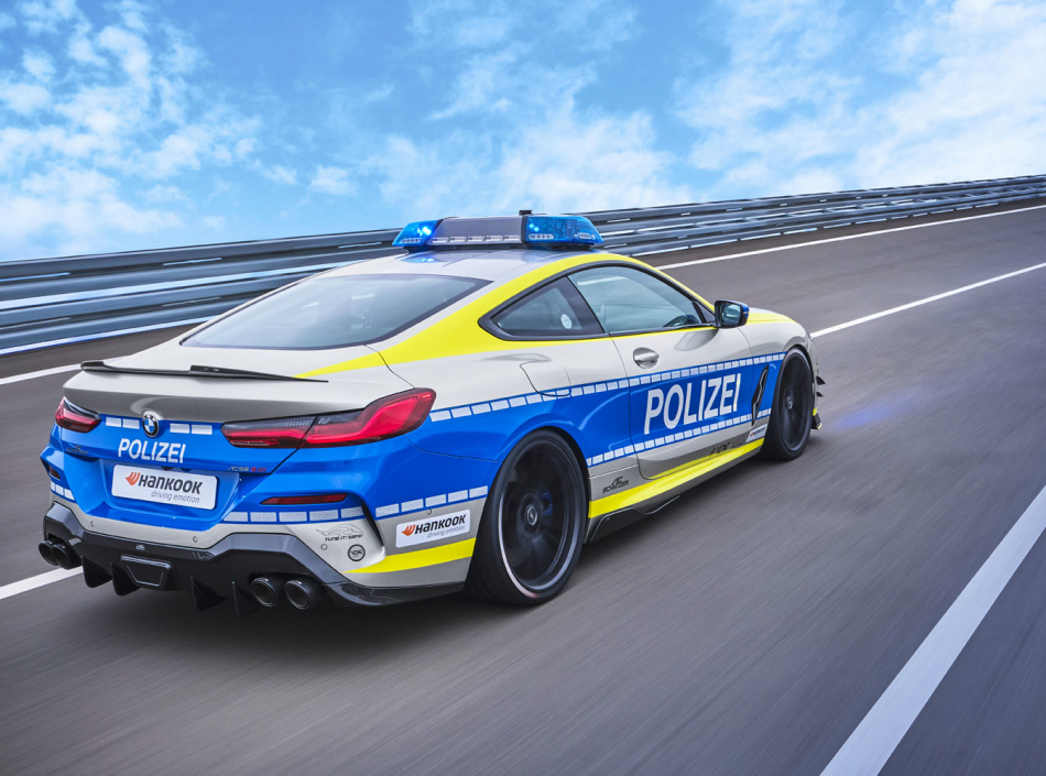 BMW x6 Polizei